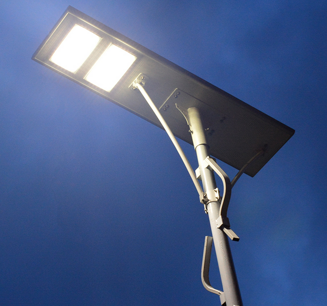 solar power LED parking street light