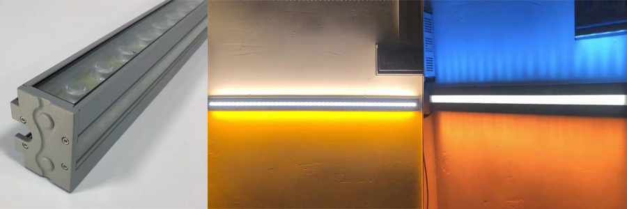 triple sides lighting LED wall washer